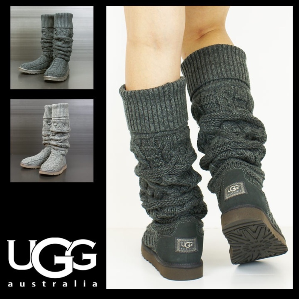 UGG Knee High Knit boots